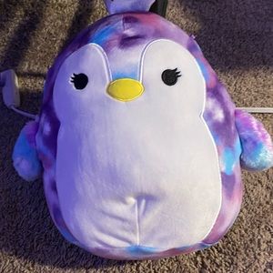 12” squishmallow Louisa the penguin! NWOT!